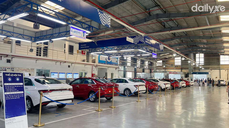 Xưởng dịch vụ của đại lý Hyundai Sơn Trà