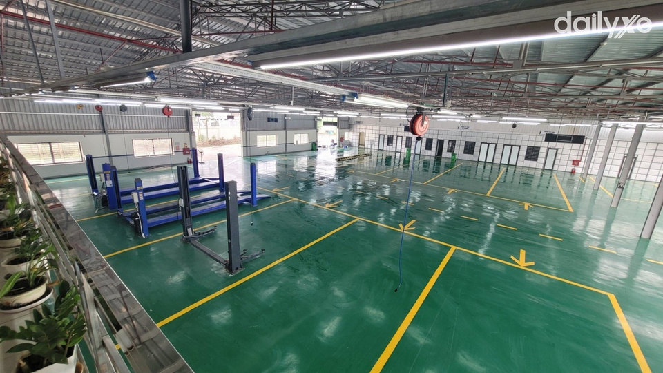 Xưởng dịch vụ của đại lý Isuzu Biên Hòa - Chi Nhánh Tấn Phát