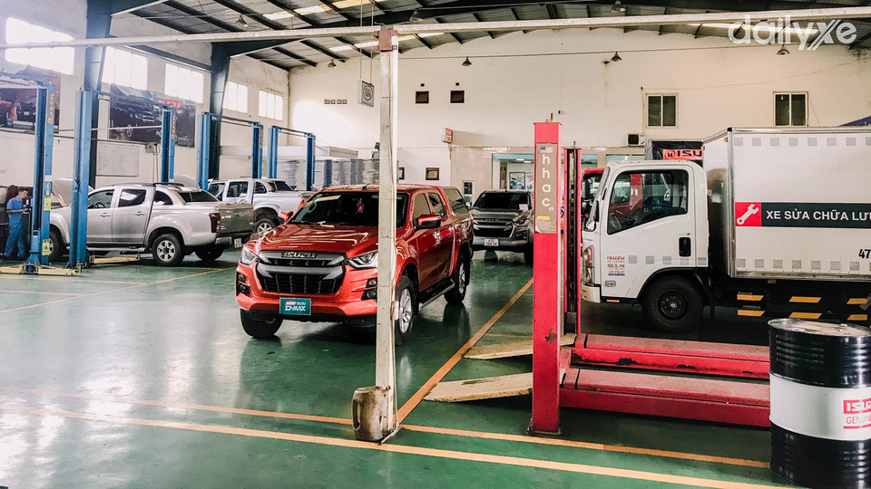 Xưởng dịch vụ Isuzu Đắk Lắk
