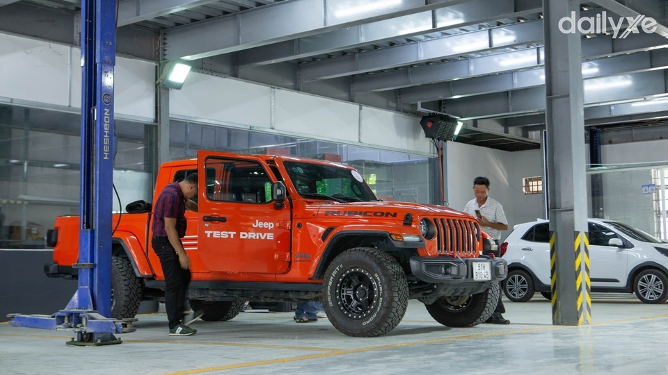 Xưởng dịch vụ của đại lý Jeep Quận 7
