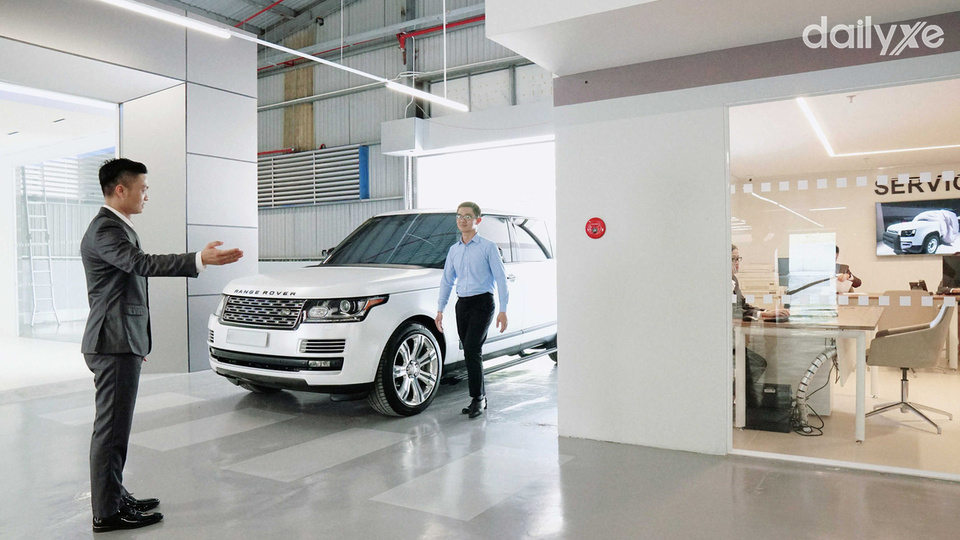 Xưởng dịch vụ của đại lý Jaguar Land Rover Sài Gòn