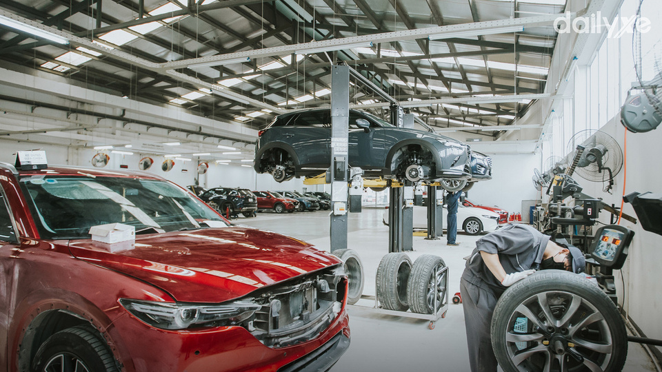 Xưởng dịch vụ của Mazda Bắc Kạn
