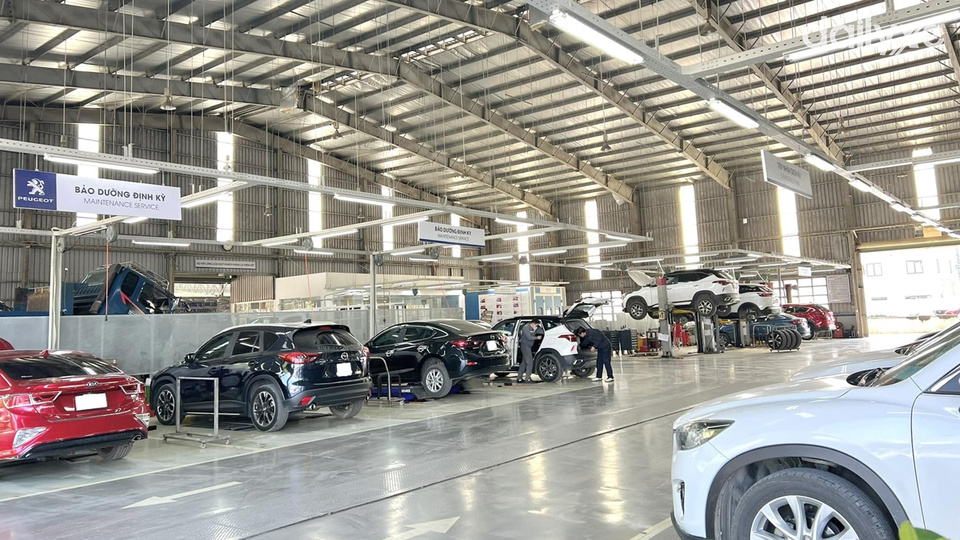 Đại lý Mazda Sơn La có xưởng dịch vụ rộng rãi