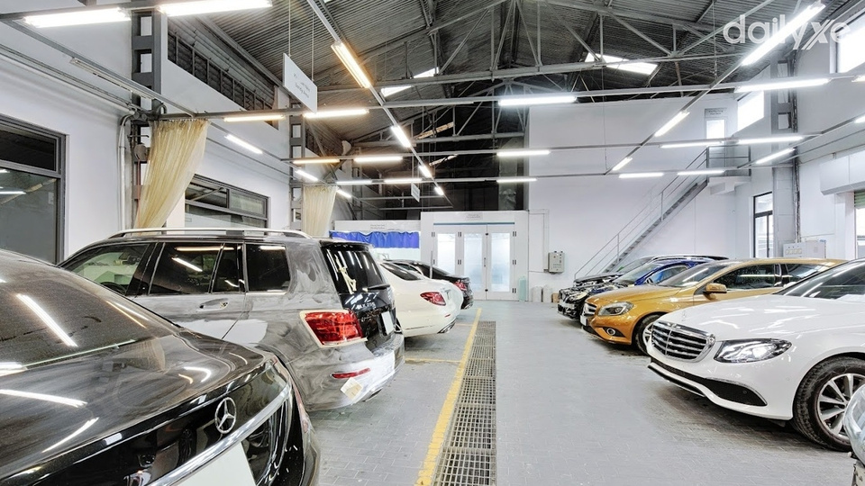 Xưởng dịch vụ tại Mercedes-Benz Haxaco Kim Giang