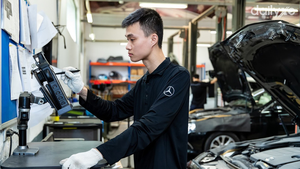 Xưởng dịch vụ của Mercedes Miền Trung