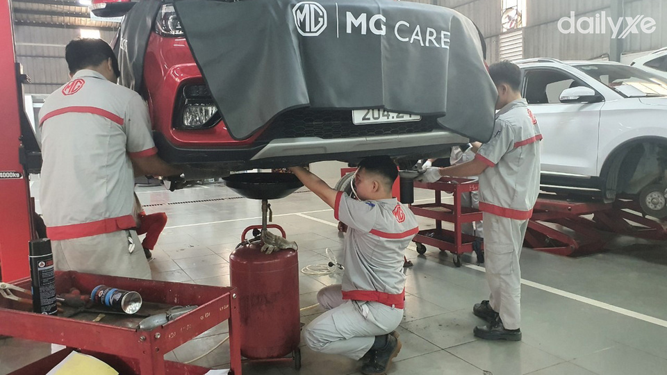 Xưởng dịch vụ của MG Lào Cai