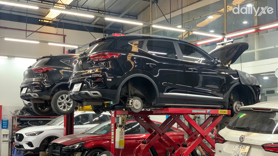 Xưởng dịch vụ của đại lý MG Quảng Nam