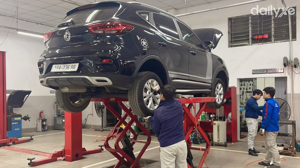 Xưởng dịch vụ của đại lý MG Thái Bình