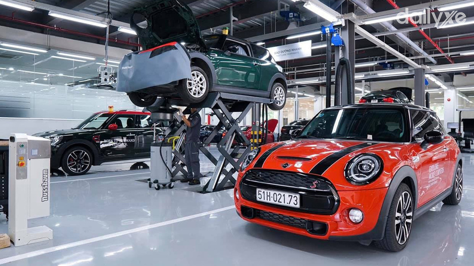 Xưởng dịch vụ của đại lý MINI Phú Nhuận