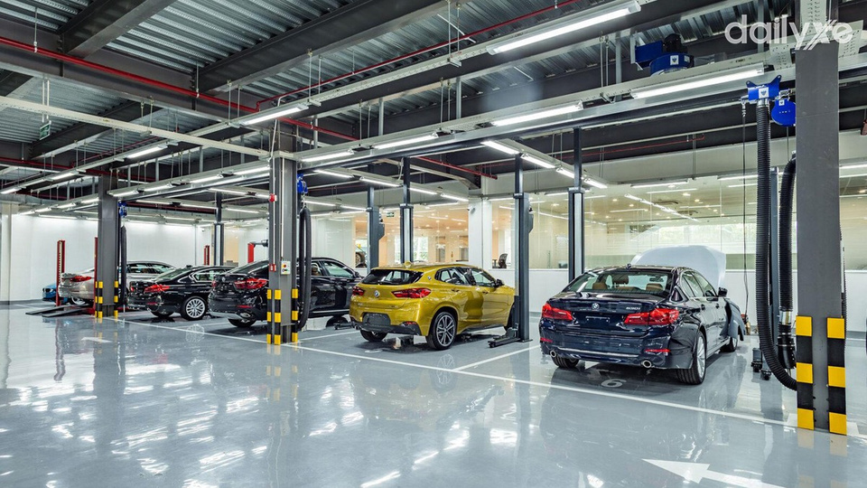 Xưởng dịch vụ của đại lý Mini Cooper Quận 2