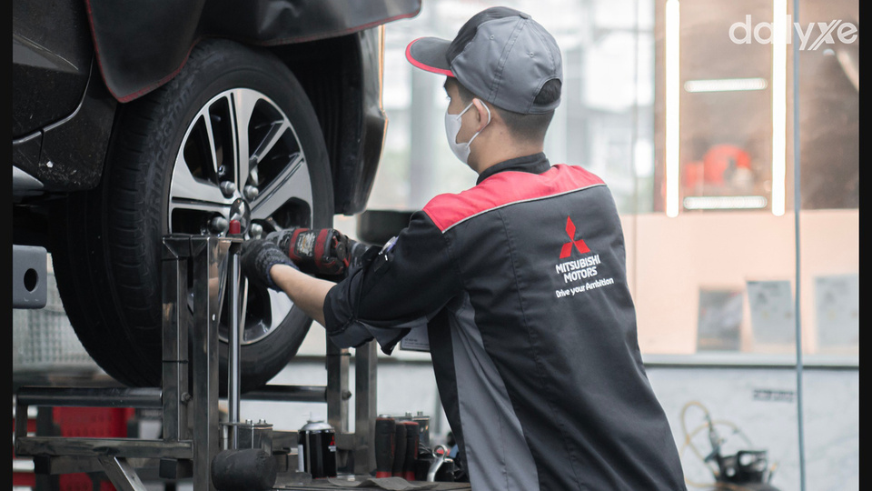 Xưởng dịch vụ của đại lý Mitsubishi An Giang