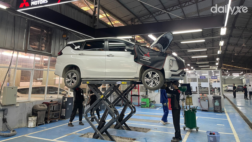 Xưởng dịch vụ của đại lý Mitsubishi Hải Phòng