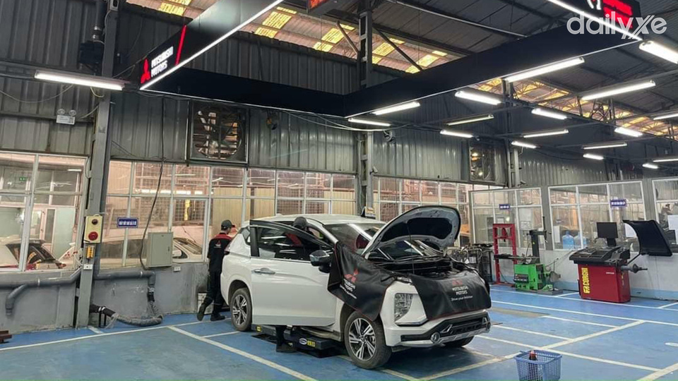 Xưởng dịch vụ của đại lý Mitsubishi Phú Yên