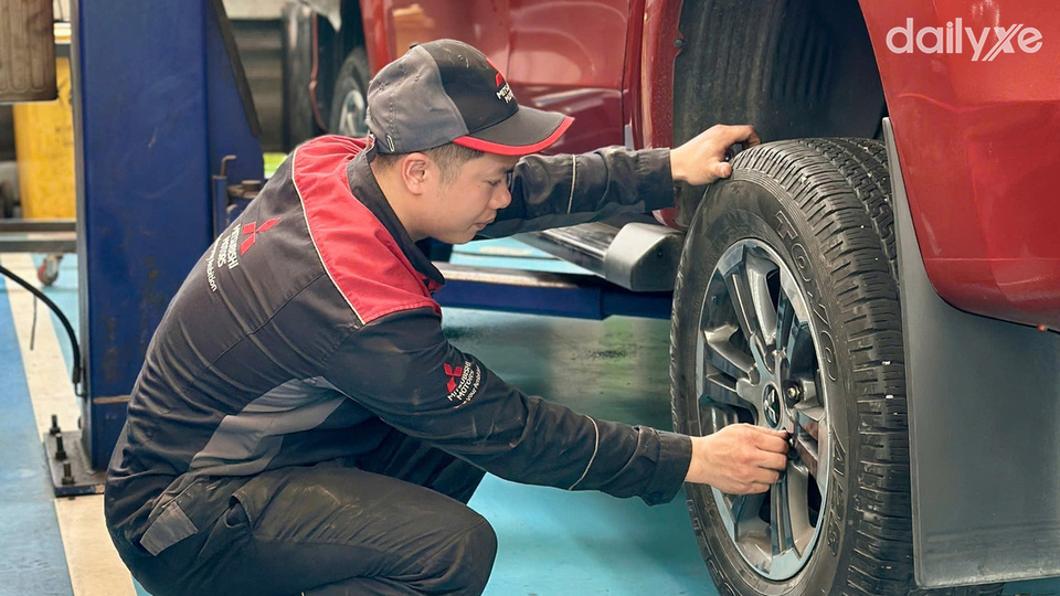 Xưởng dịch vụ của đại lý Mitsubishi Thanh Hóa