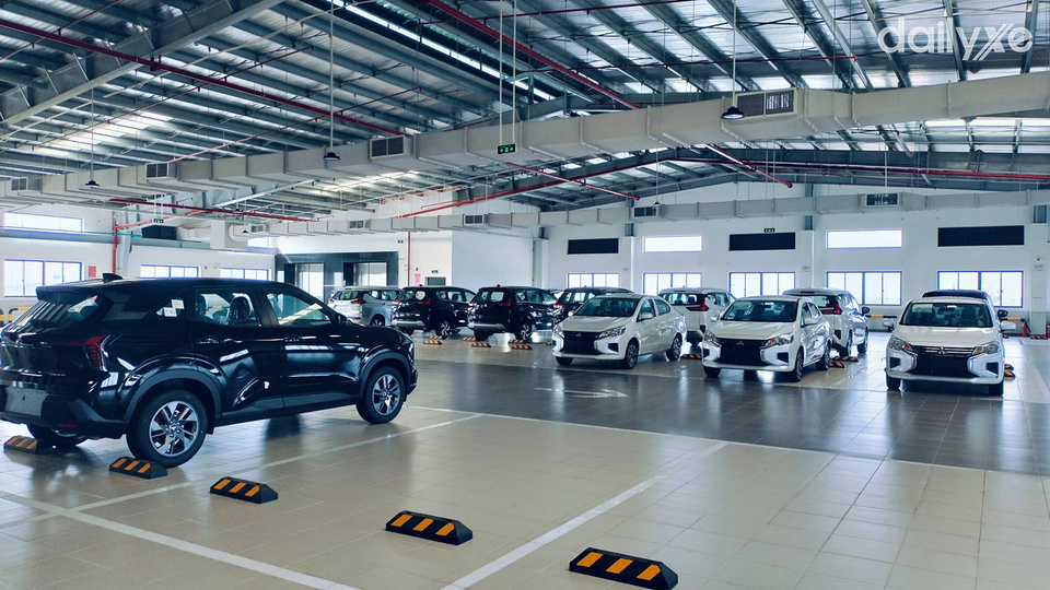 Xưởng dịch vụ của đại lý Mitsubishi Tiền Giang