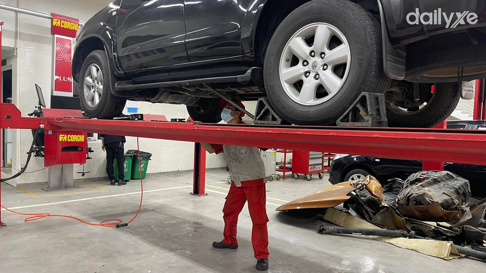 Xưởng dịch vụ của đại lý Nissan Hà Tĩnh