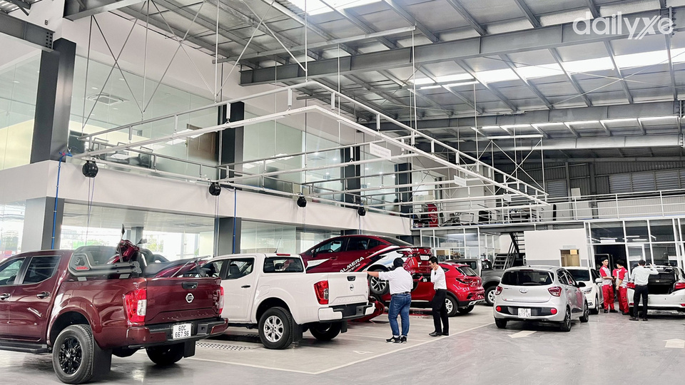 Xưởng dịch vụ của đại lý Nissan Miền Nam