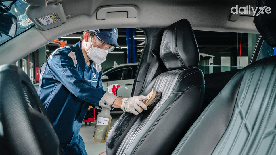 Xưởng dịch vụ của đại lý Peugeot Bắc Giang