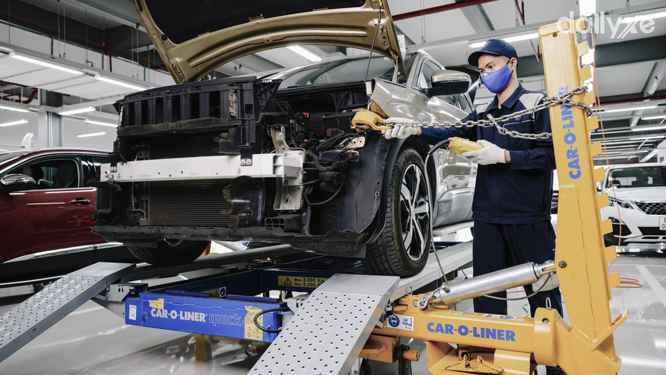 Xưởng dịch vụ của đại lý Peugeot Hà Tĩnh