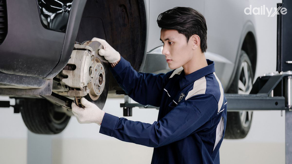 Xưởng dịch vụ của đại lý Peugeot Long Biên