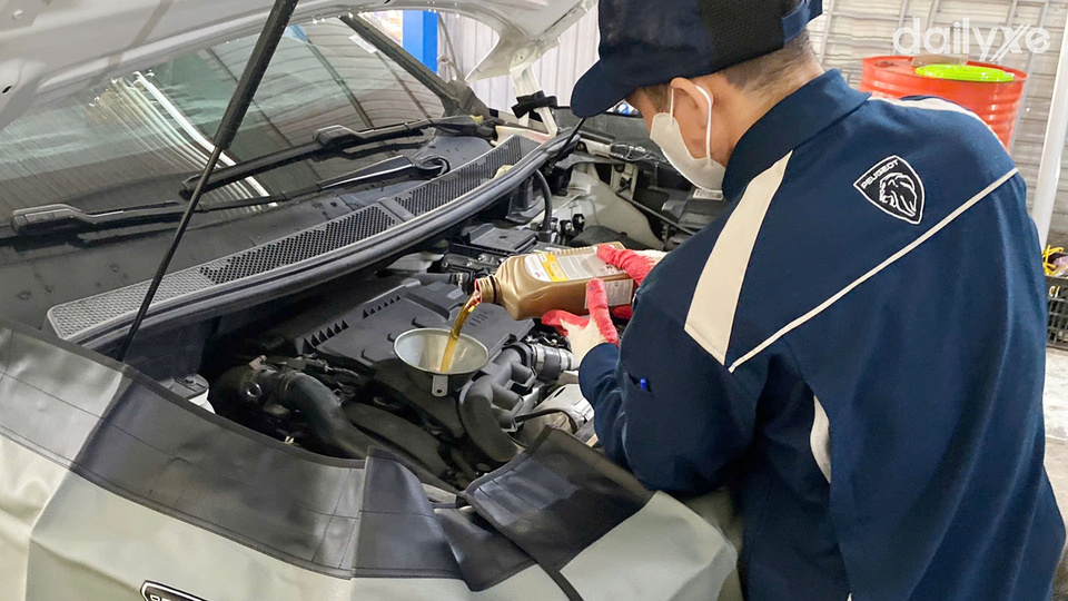 Xưởng dịch vụ của đại lý Peugeot Quảng Nam