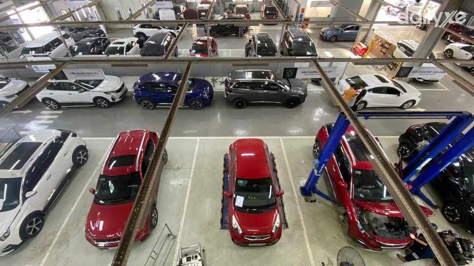 Xưởng dịch vụ của đại lý Peugeot Quảng Ninh