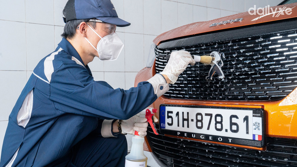 Xưởng dịch vụ của đại lý Peugeot Sóc Trăng