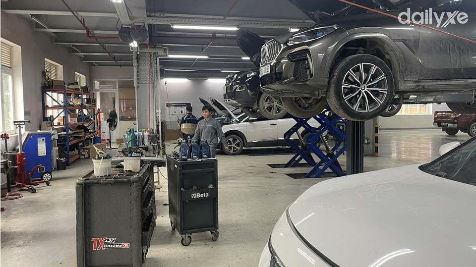 Xưởng dịch vụ của đại lý Peugeot Thanh Hóa