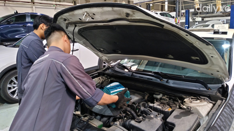 Xưởng dịch vụ của đại lý Peugeot Trần Khát Chân