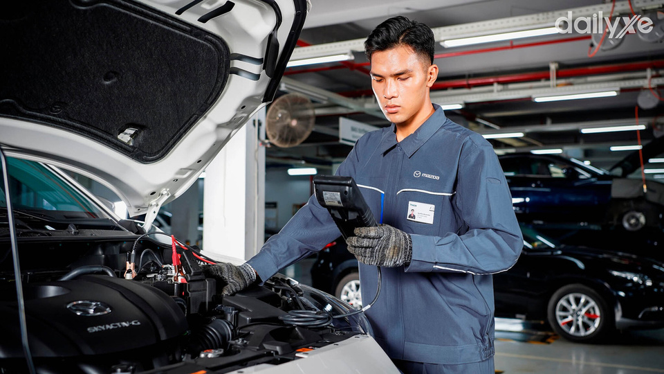 Xưởng dịch vụ của đại lý Peugeot Vĩnh Phúc