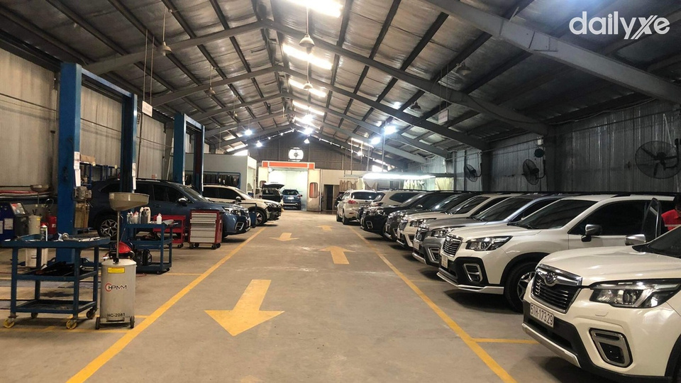 Xưởng dịch vụ Subaru Lâm Đồng hiện đại