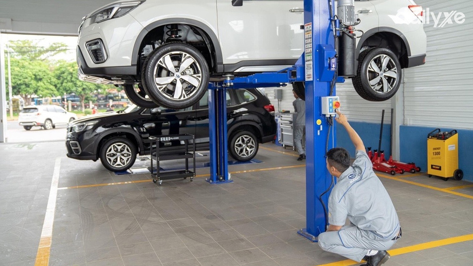 Khu vực dịch vụ đại lý Subaru Buôn Ma Thuột