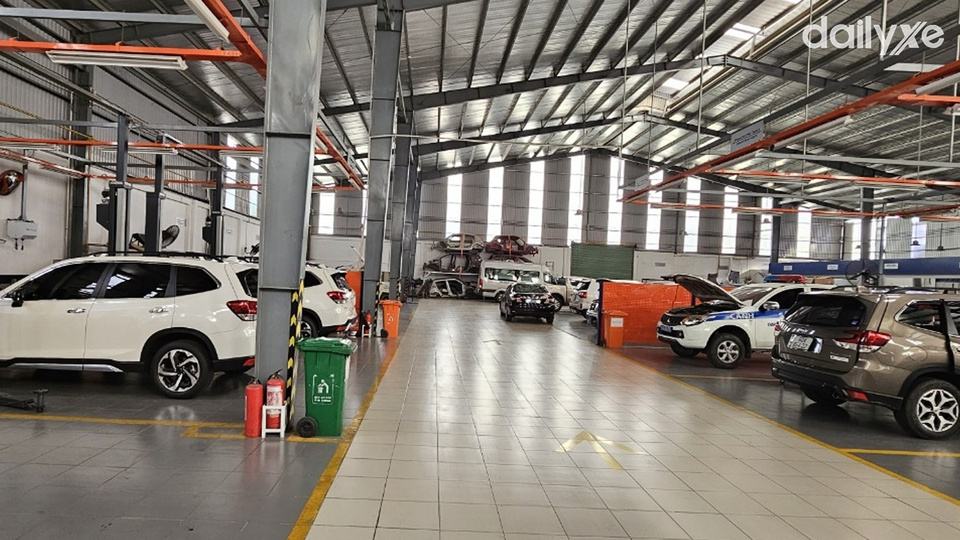 Xưởng dịch vụ Subaru Đồng Nai hiện đại