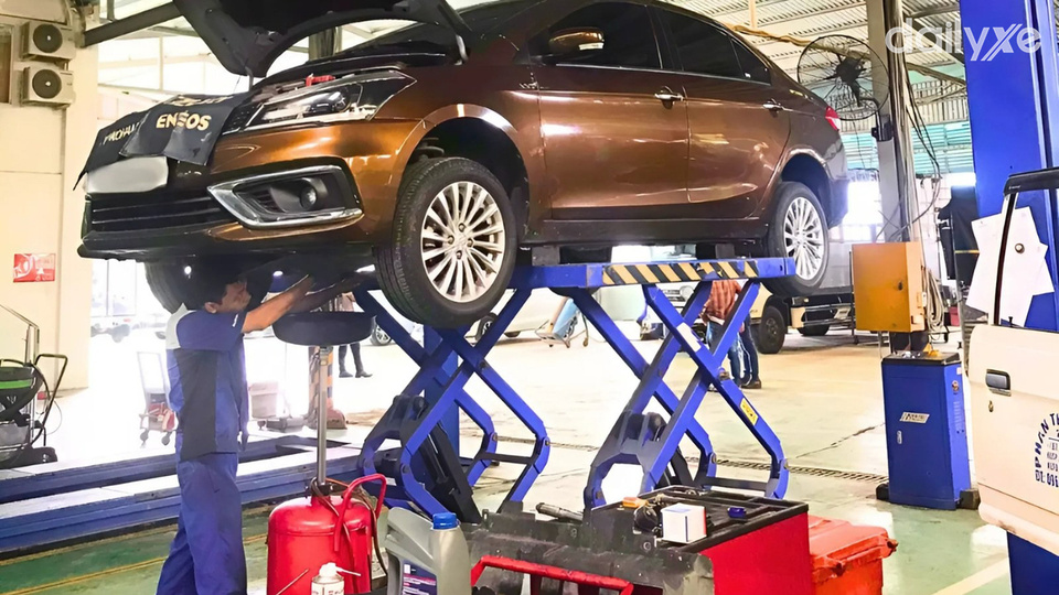 Xưởng dịch vụ của đại lý Suzuki Đồng Nai