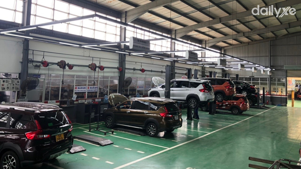 Xưởng dịch vụ của đại lý Suzuki Kiên Giang