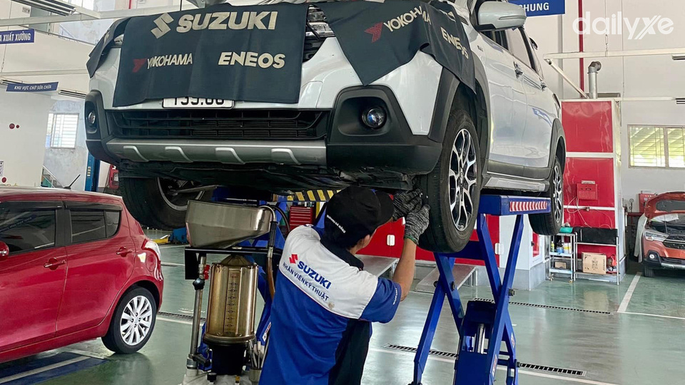 Xưởng dịch vụ của đại lý Suzuki Lào Cai