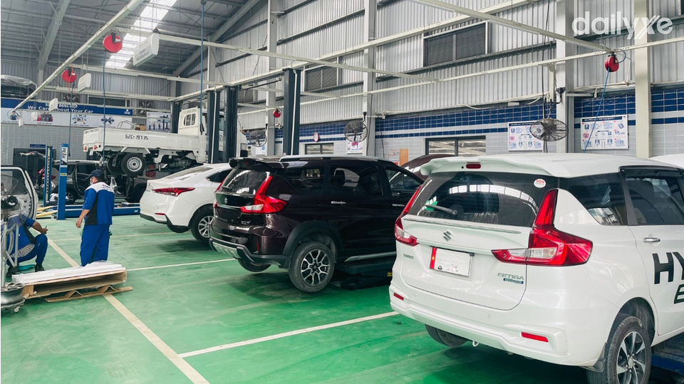 Xưởng dịch vụ của đại lý Suzuki Quảng Ninh