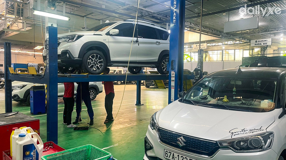 Xưởng dịch vụ của đại lý Suzuki Song Hào