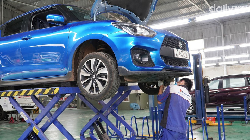 Xưởng dịch vụ của đại lý Suzuki Tây Nguyên 