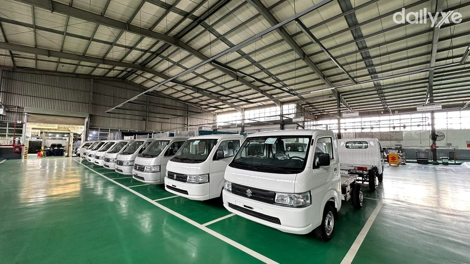 Xưởng dịch vụ của đại lý Suzuki Việt Long