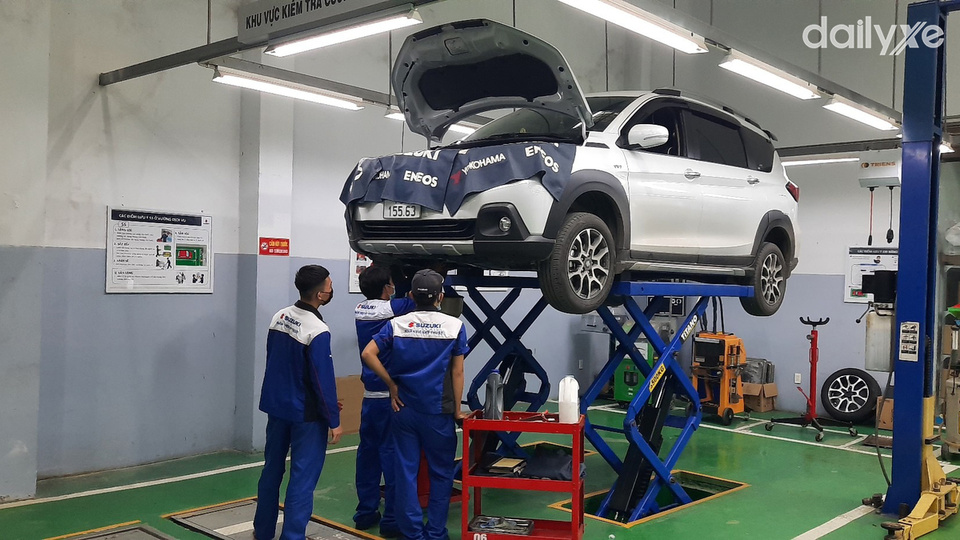 Xưởng dịch vụ của Suzuki Vinh Tùng