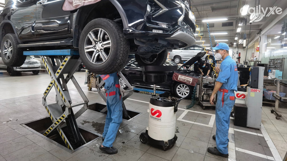 Xưởng dịch vụ của hãng xe có mặt ở nhiều khu vực giúp khách hàng dễ dàng nhu cầu sữa chữa bảo dưỡng xe