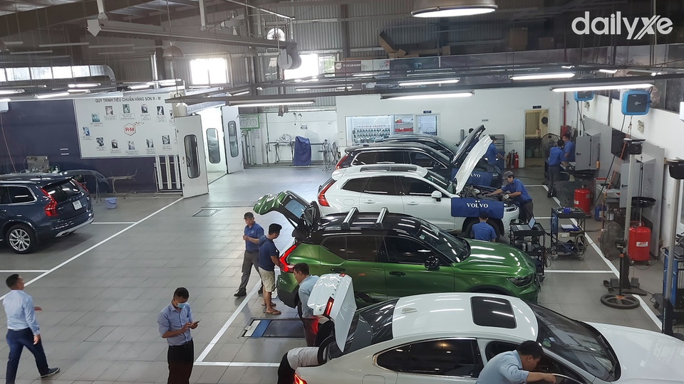 Xưởng dịch vụ đại lý Volvo Điện Biên Phủ