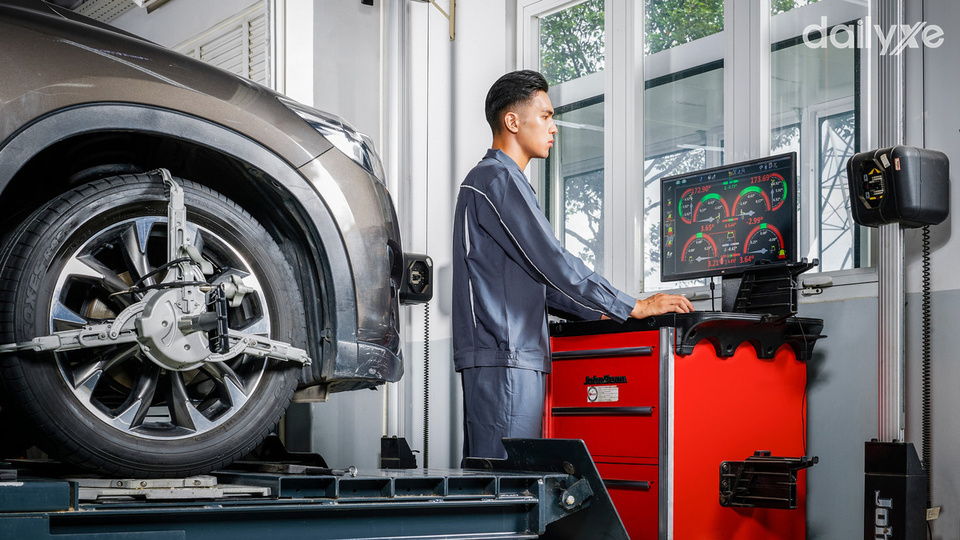 Xưởng dịch vụ hiện đại của Mazda Hưng Yên