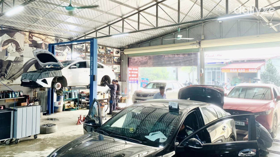 Xưởng dịch vụ của đại lý Peugeot Phú Thọ