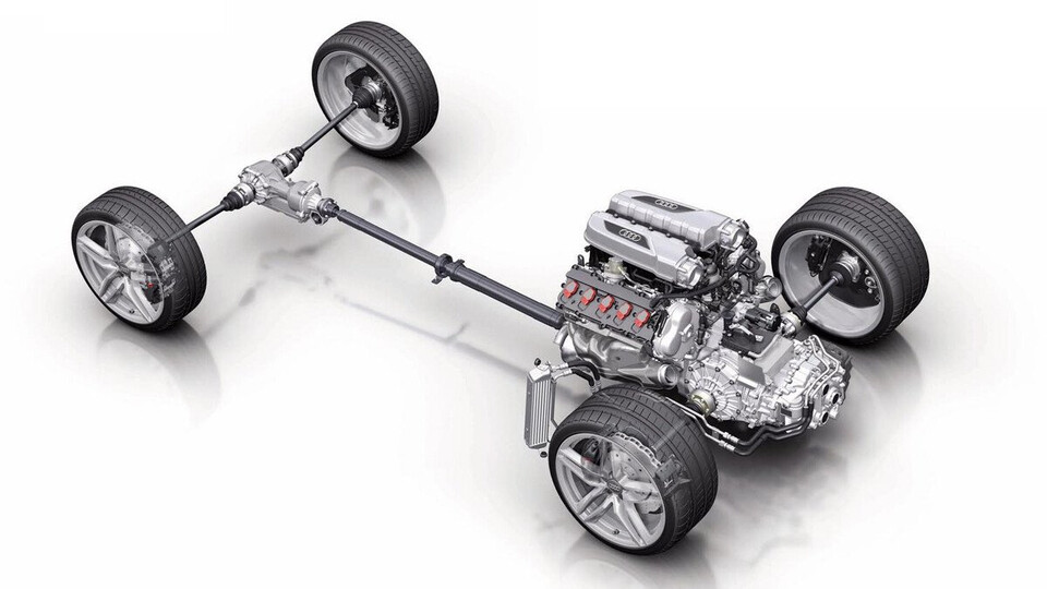 Hệ dẫn động ô tô có nhiệm vụ truyền lực từ động cơ của hộp số đến các bánh xe