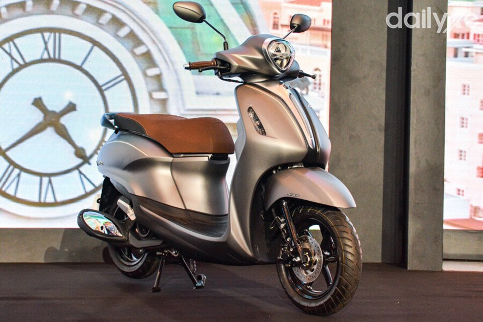 Yamaha Grande còn thể hiện đường nét cuốn hút biểu thị qua sự nâng cấp vượt trội