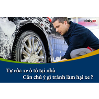 Tự rửa xe ô tô tại nhà: Cần chú ý gì tránh làm hại xe ?